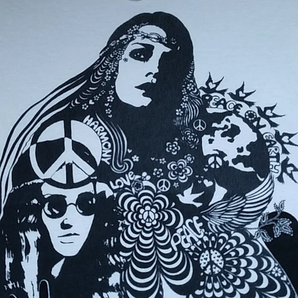 LAUREN MOSHI Hippie Peace Tee - Picture 2 of 8